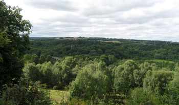 Photo of countryside around Hollinside Manor